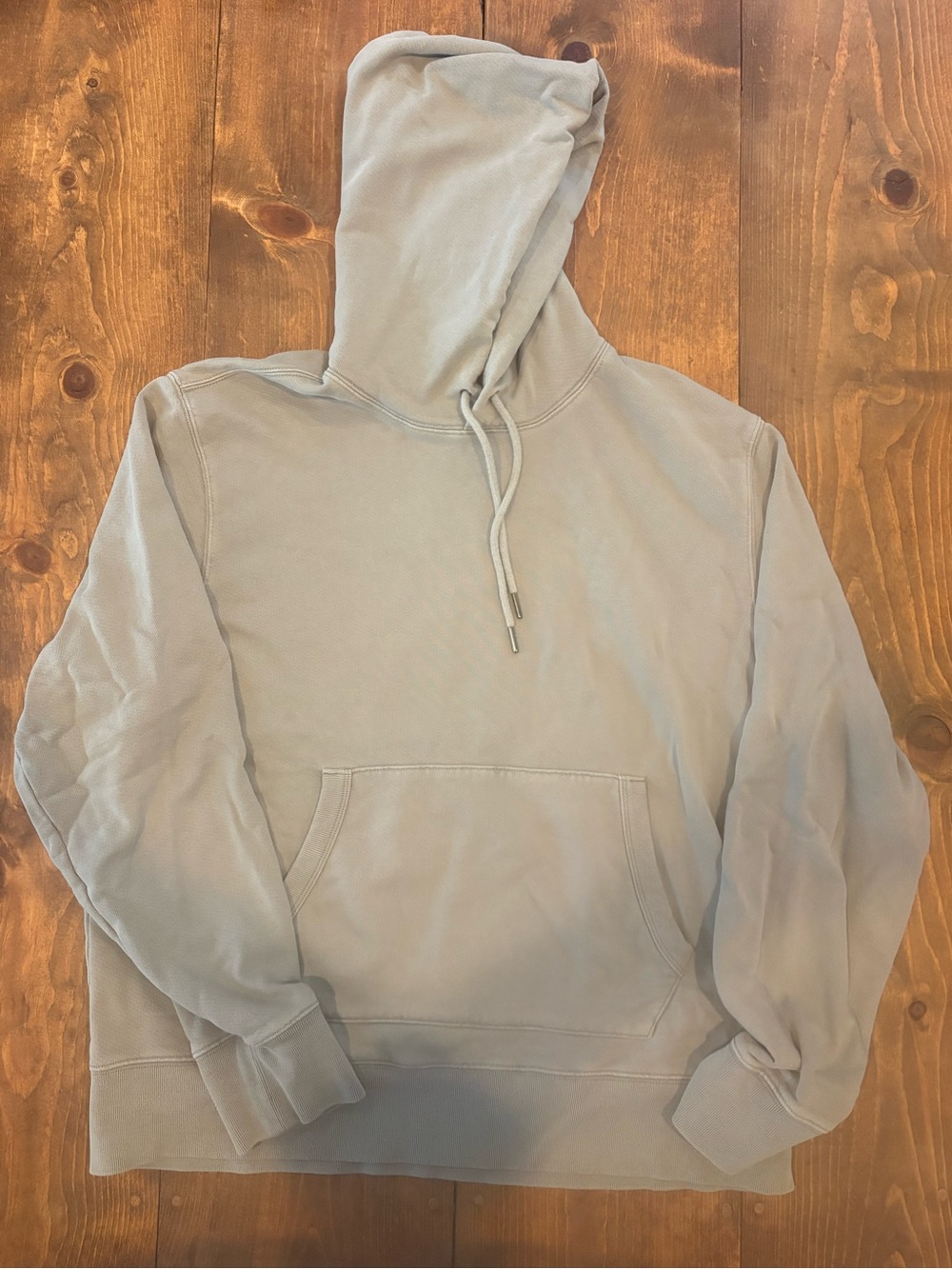 Madewell Garment-Dyed Pullover Hoodie Sage XL